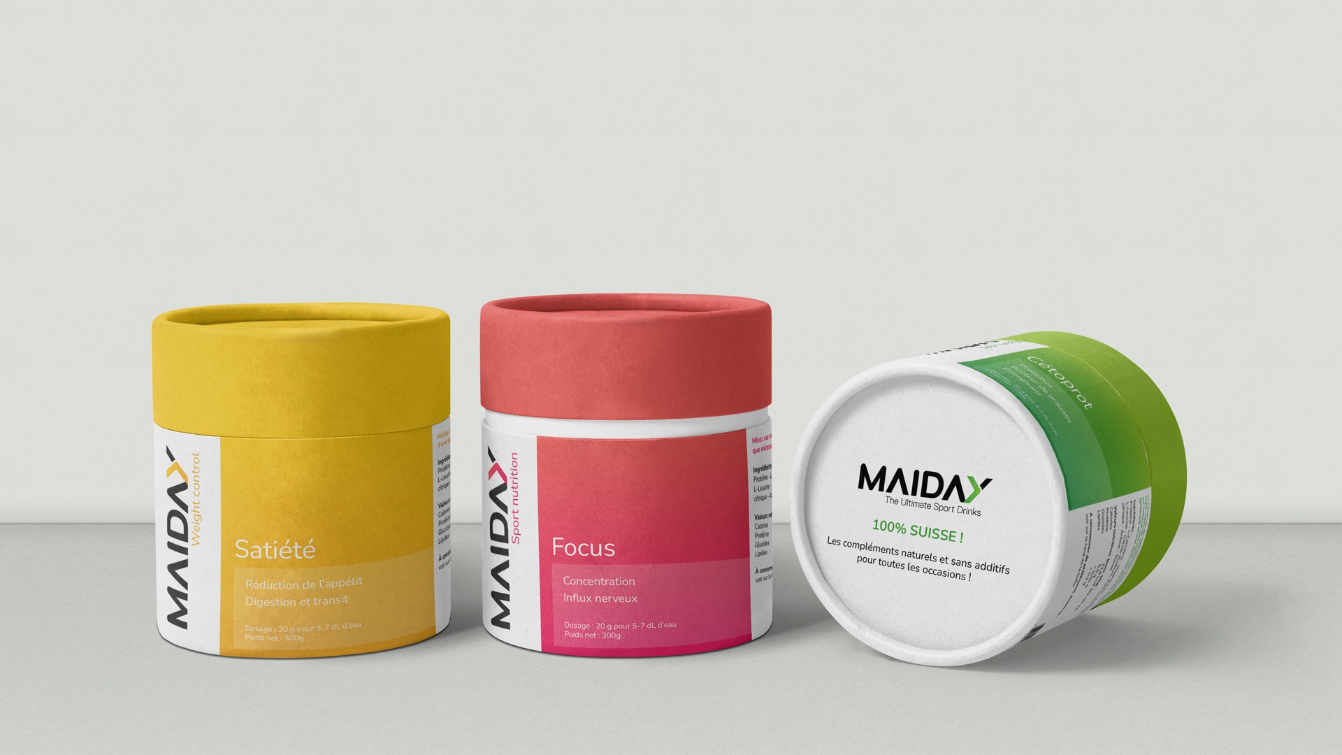 Packaging des produits Maiday