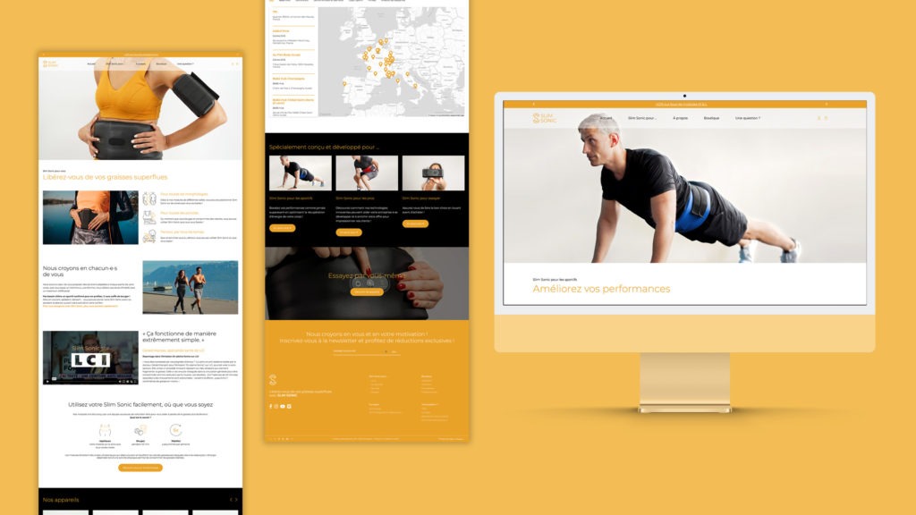 Aperçu du site slim-sonic.com