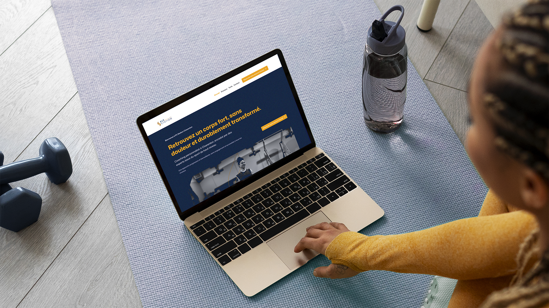 Refonte du site web de Fit Station
