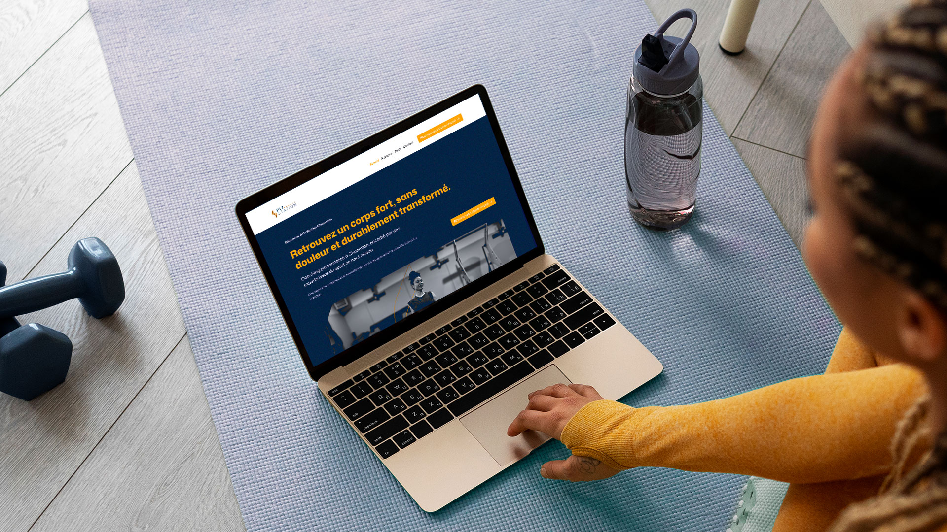 Redesign of the Fit Station Website